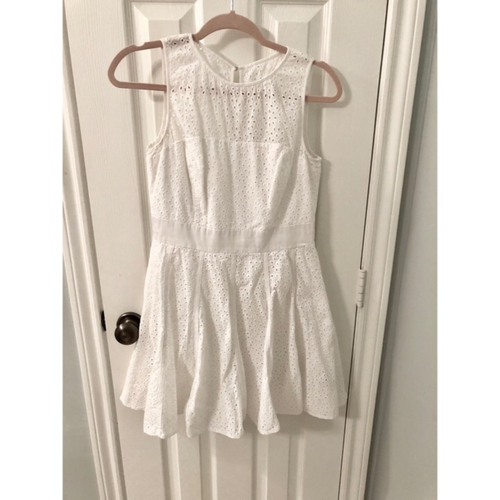 Eliza J Eyelet Fit And Flare